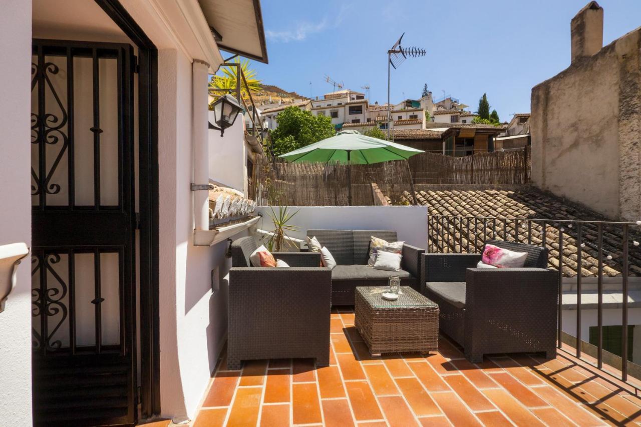 Coqueto Apartamento Duplex Con Terraza Privada Y Parking Granada Exterior photo