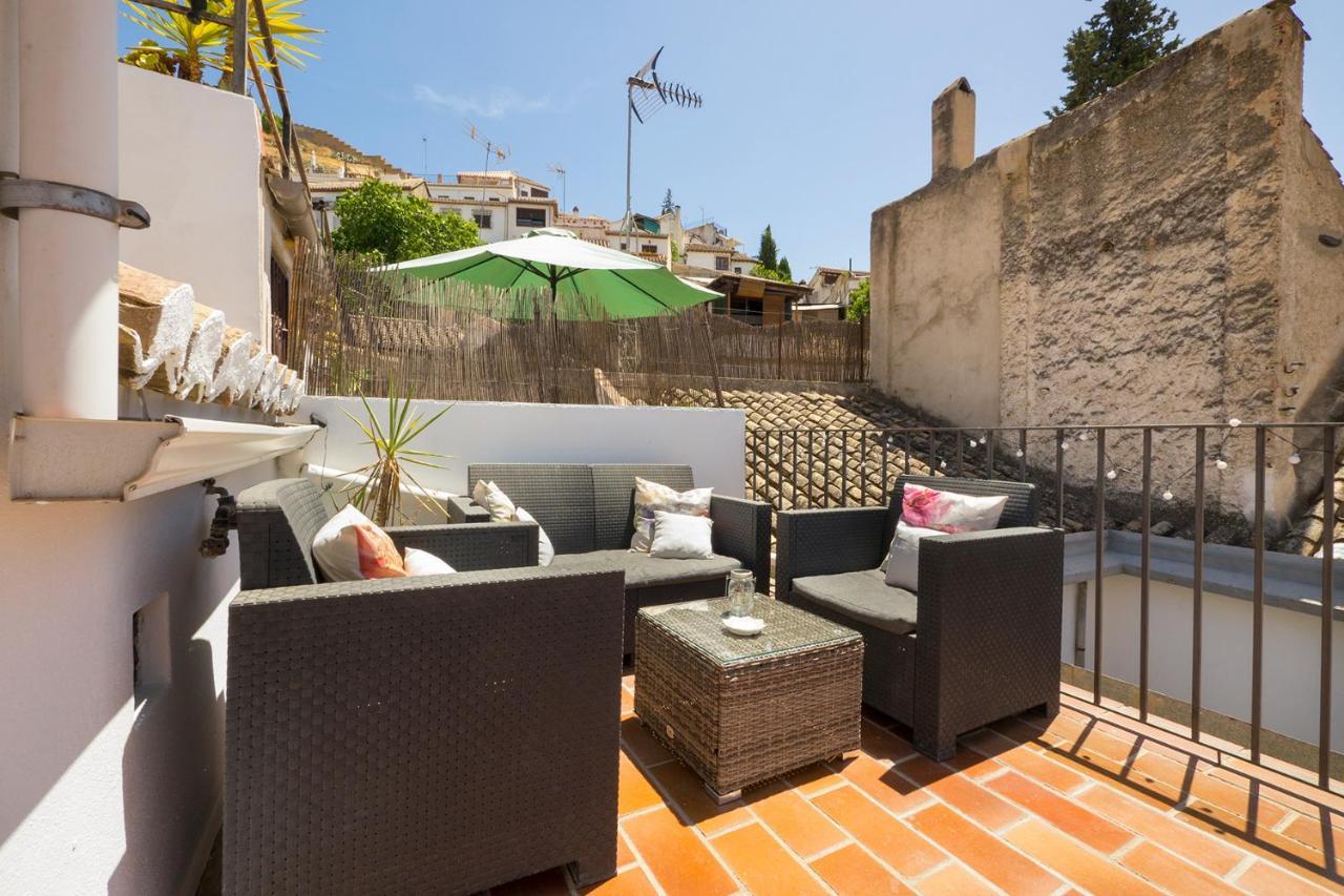 Coqueto Apartamento Duplex Con Terraza Privada Y Parking Granada Exterior photo